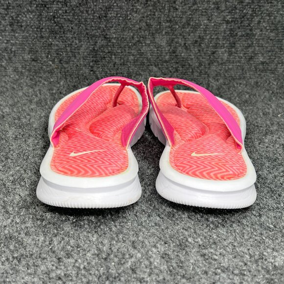 Nike Ultra Comfort Sandals Womens Size 7 Pink Athletic Beach Recovery Flip Flops - Picture 5 of 12